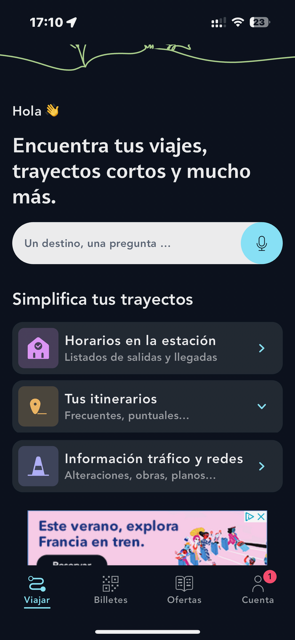 Estaciones y paradas